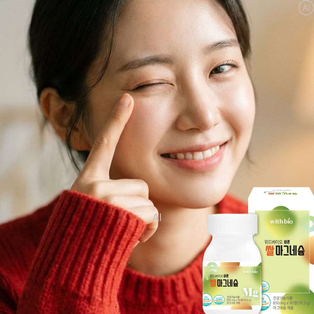 쌀발효 산화마그네슘정효능 흡수율좋은마그네슘수산화 - 상품 이미지
