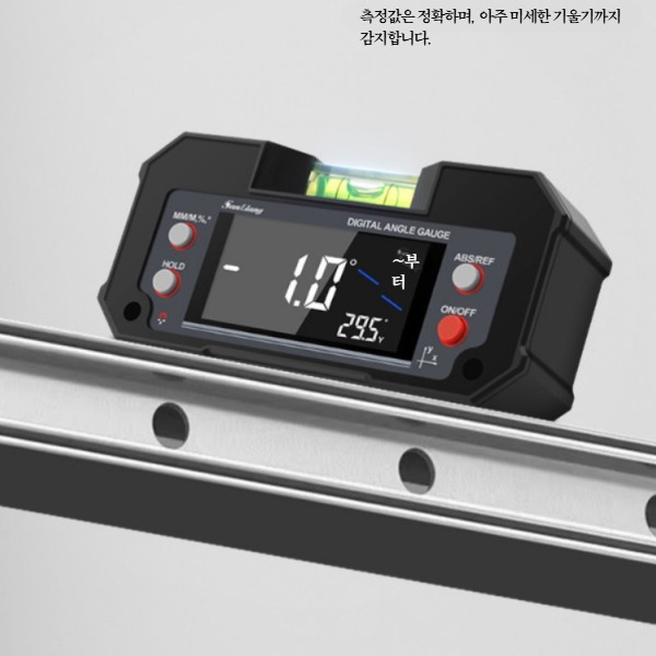 디지털 수평계 정밀 알루미늄 수평기 전자식수평계 181-106 XY 듀얼축 - 상세 이미지 2