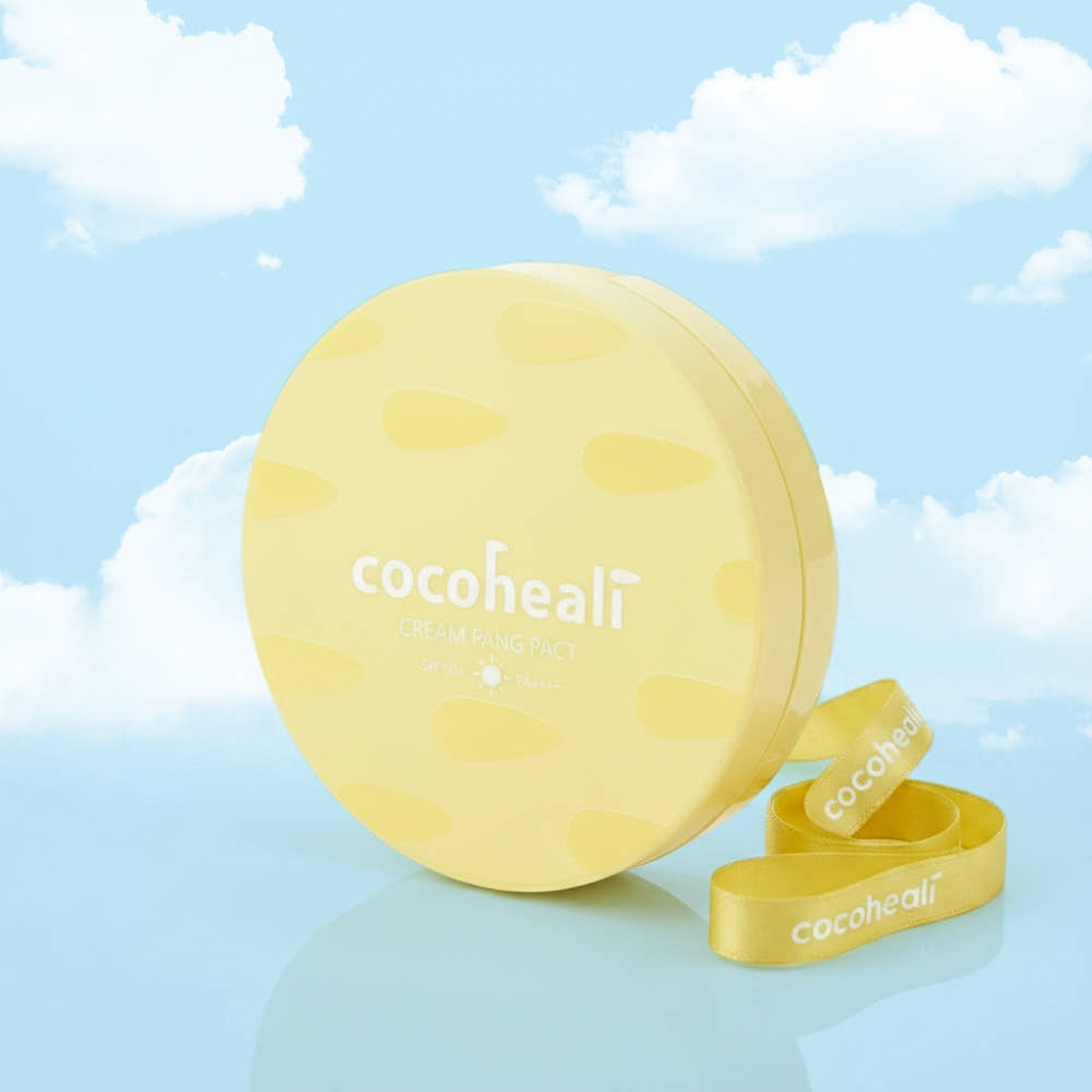 [코코힐리] 써니팡 유아 선쿠션 무기자차 SPF50+ PA++++ 어린이 선팩트 22g - 상품 이미지