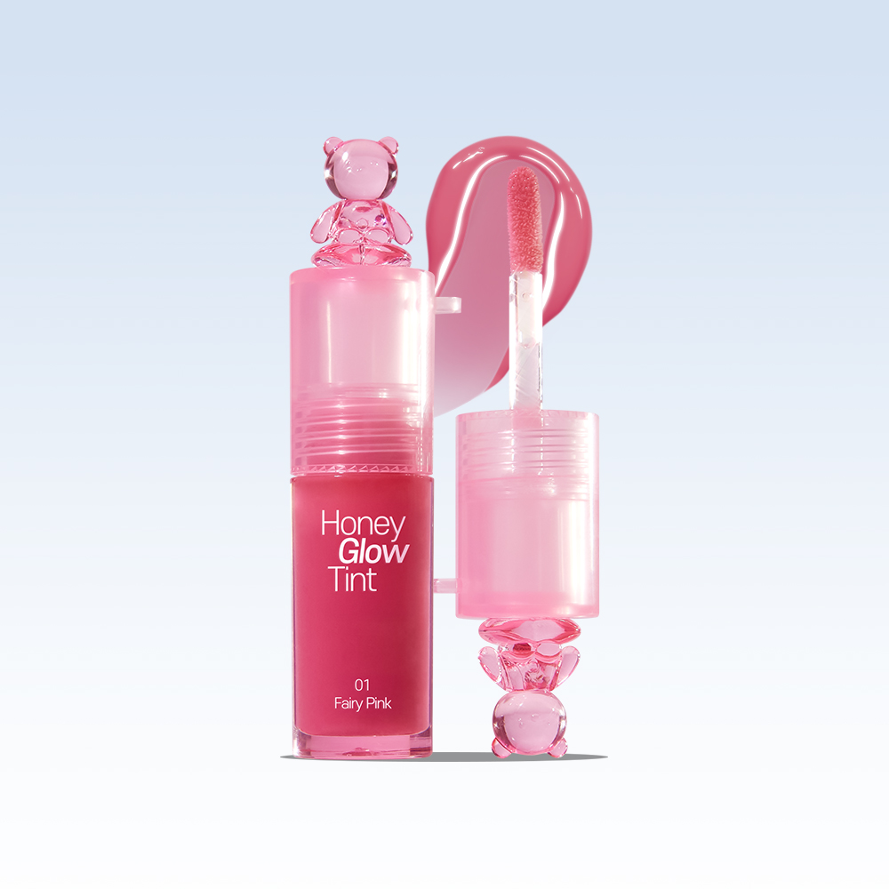 패션캣 허니 글로우 탕후루 립틴트 꿀광 촉촉한 과즙 립 메이크업 3g  (+키링) - 상품 이미지