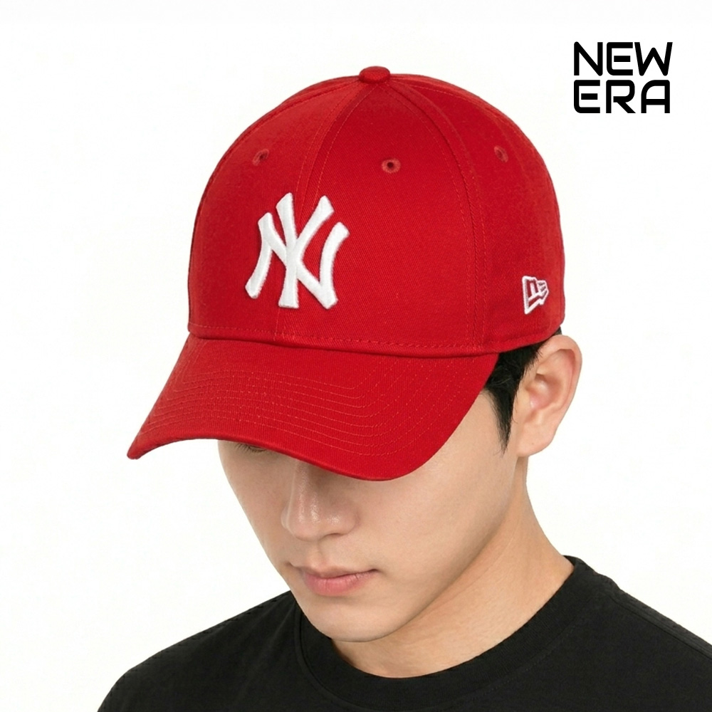 뉴에라 MLB 모자 리그 에센셜 뉴욕 양키스 볼캡 레드 10531938 - 상세 이미지 2