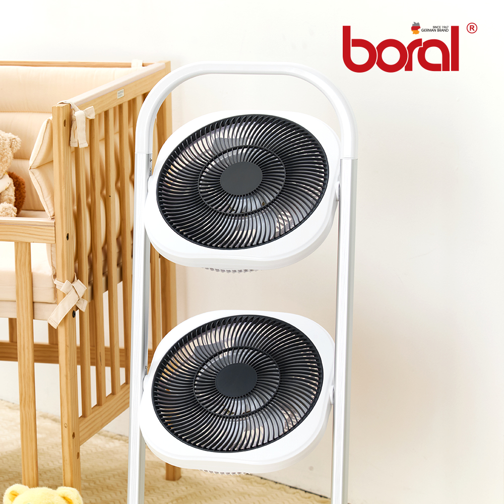 [TV홈쇼핑] 보랄 더 데일리 듀얼 헤드 BLDC 접이식 선풍기 BR-DH220F 이미지 7