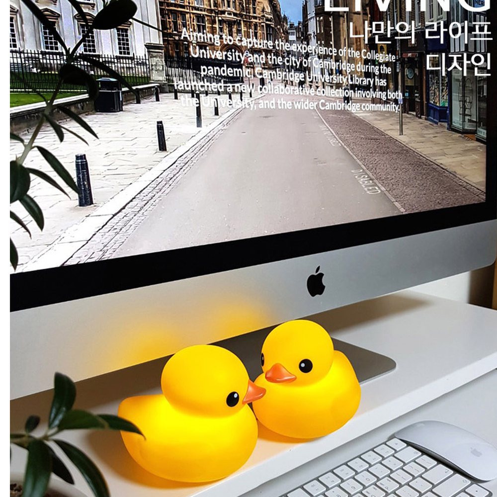 자전거악세서리야간조명 삑삑이휴대용오리수유등 유아용오리무드등 - 상세 이미지 2