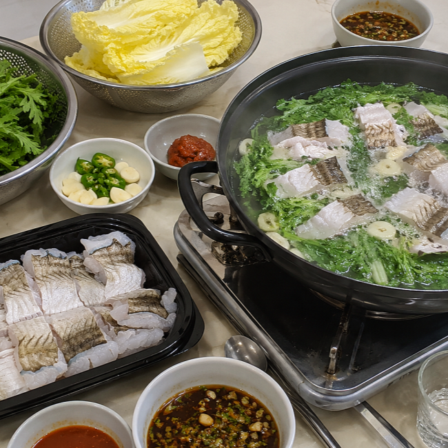 하모회(갯장어) 1kg 손질 샤브샤브 세트 당일작업 - 상품 이미지