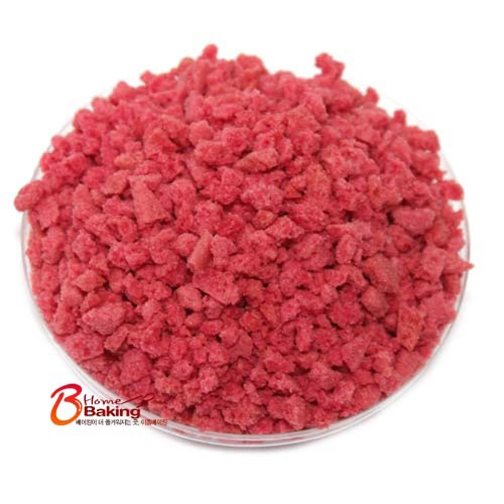 딸기쿠키크런치 50g 초콜릿 크런키 머핀 쿠키분태 빼빼로 막대과자 만들기 케익토핑재료 - 상품 이미지