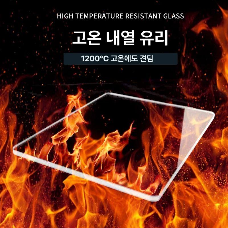 아궁이 불문 덮개 장작 벽난로 화구 문 문짝 블랙 스프링 손잡이 - 상세 이미지 4
