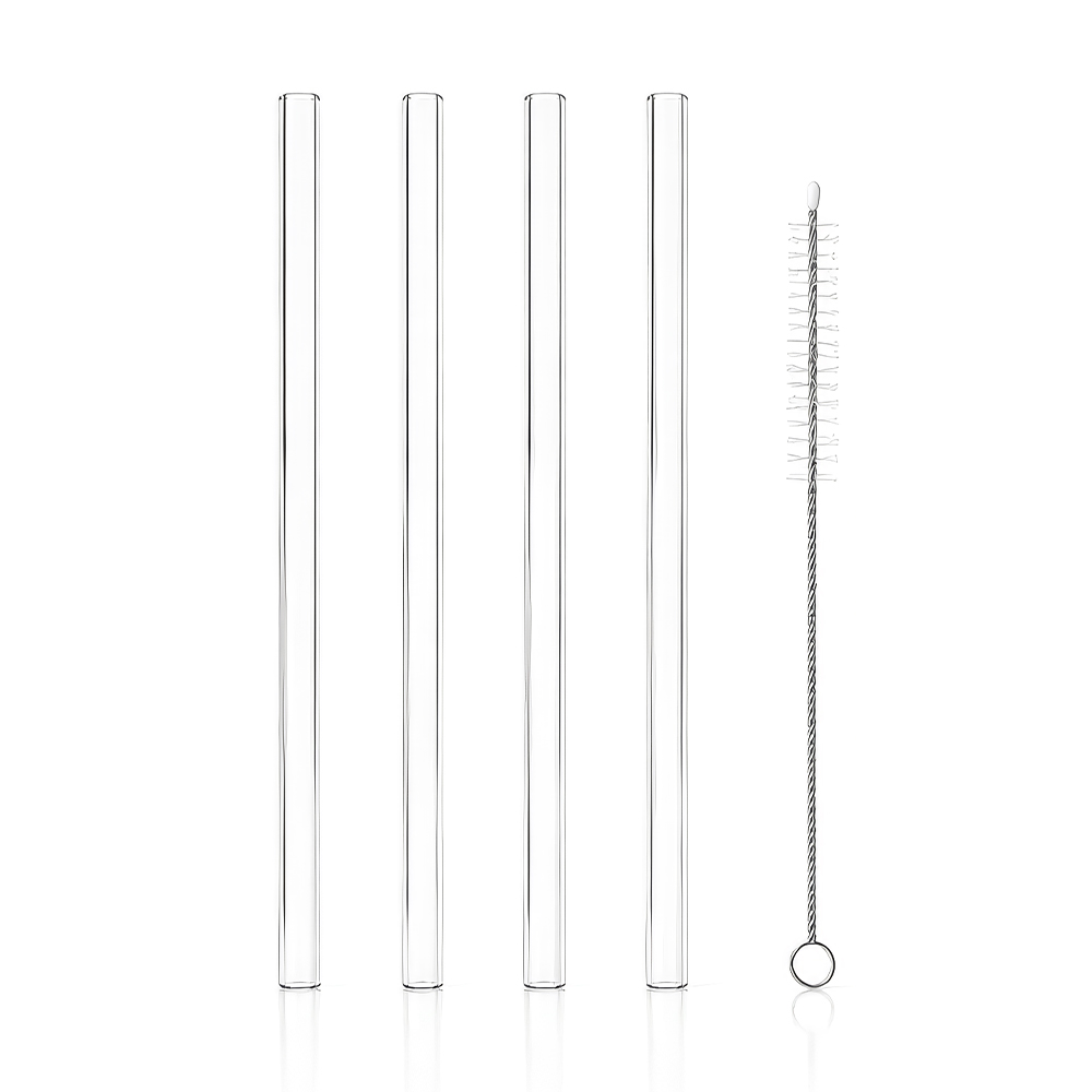 인블룸 트라이탄 빨대 29.5cm 4P + 세척솔 세트 - 상품 이미지
