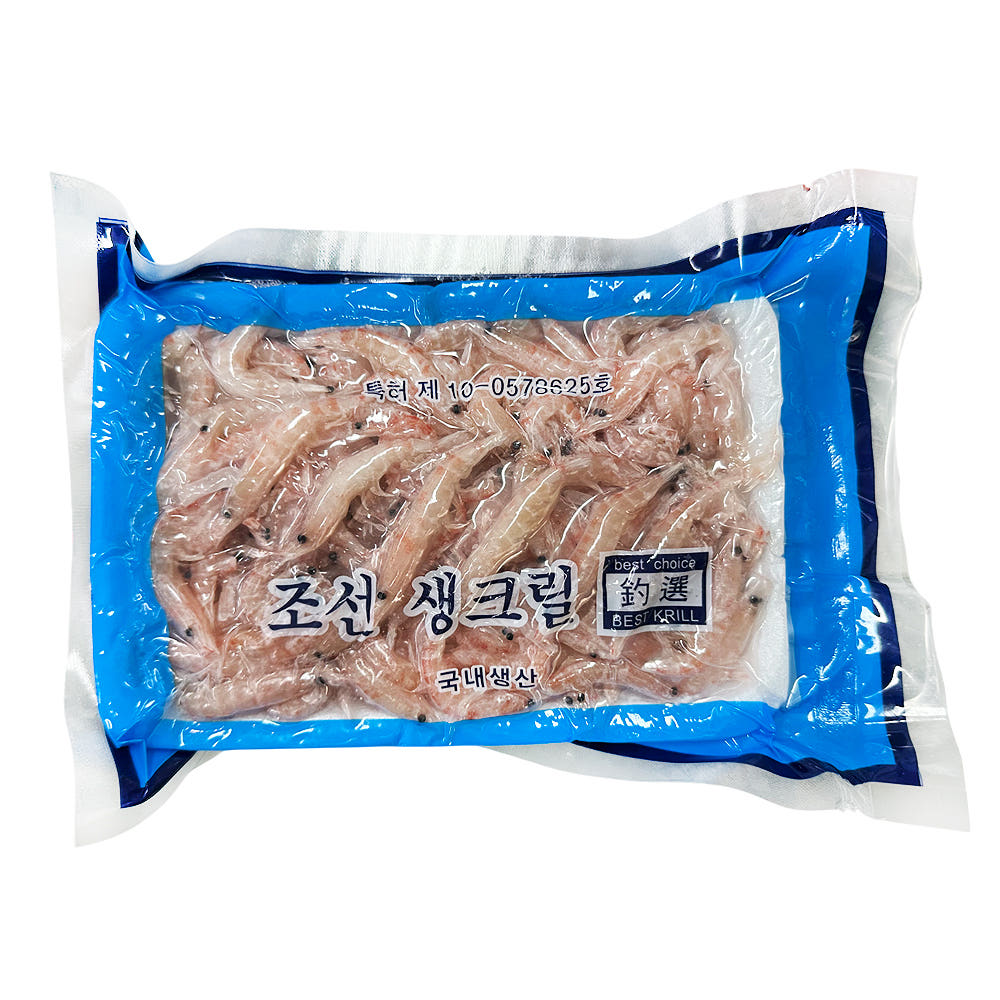조선 3L 진공 생크릴 260g 감성돔 참돔 낚시 미끼 크릴 - 상품 이미지