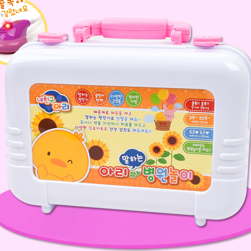 청진기불빛상상력자극 우리말청진기병원놀이 감성발달완구어린이집교구의사놀이 - 상세 이미지 3