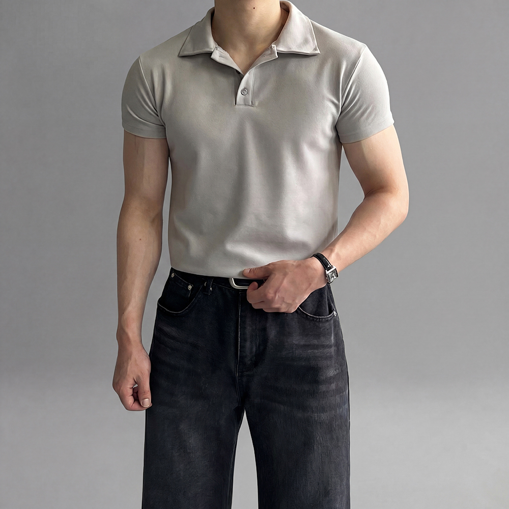 머슬핏카라티 머슬핏반팔 분또반팔 - 상품 이미지