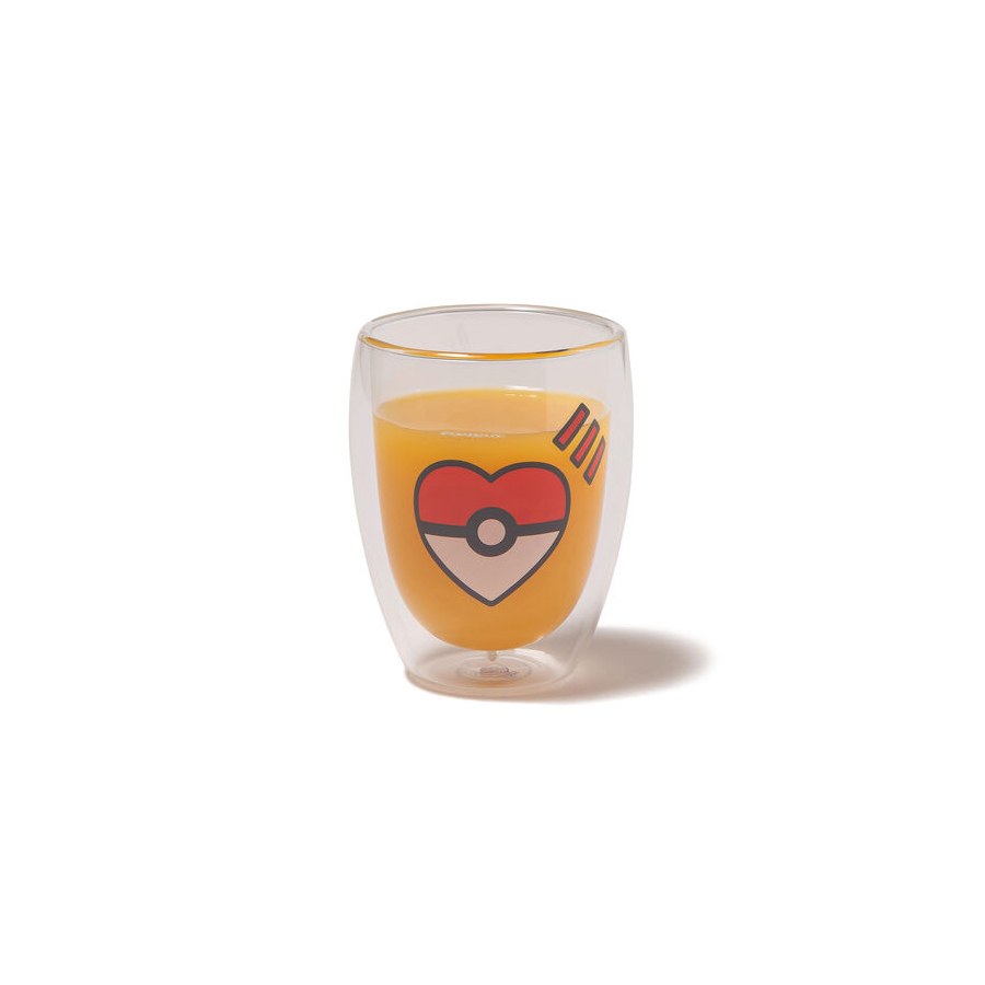 휴먼메이드 x 포켓몬 메이드 더블 월 글래스 컵 350ml 클리어 XX31GD046 - 상세 이미지 3