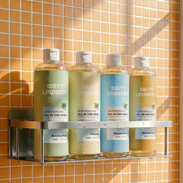 [금목서향] 더티런드리 올인원바디워시 달콤 복숭아 오스만투스 500ml 약산성 체취개선 이미지 8