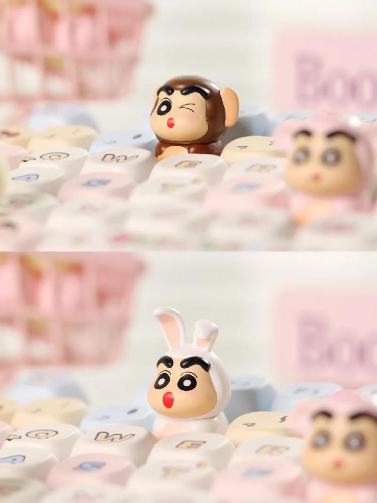 짱구키캡키링 동물 애니멀 시리즈 3D 피규어 2구 키보드 키캡 랜덤 이미지 8