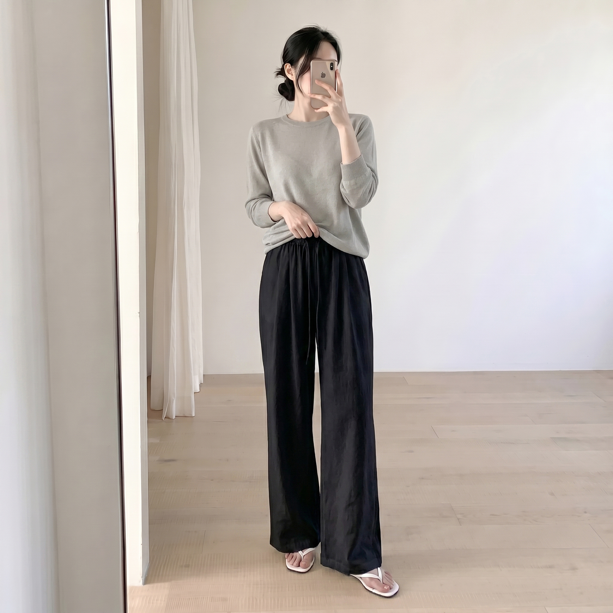바스락바지 바스락팬츠 쿨링팬츠 냉장고바지 이미지 8