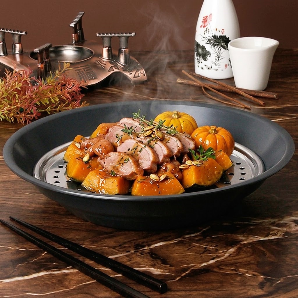 경질 수육 냄비 찜기 소 보쌈 찜냄비 찜채반 - 상세 이미지 2