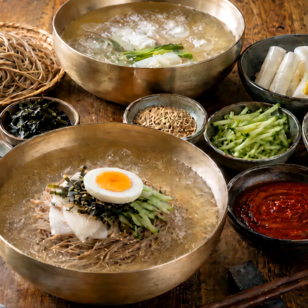 한식대가 명인 박미란의 진미 명인 메밀 막국수 메밀면 10인분 국수면 메밀전병 고기김치전병 - 상세 이미지 4