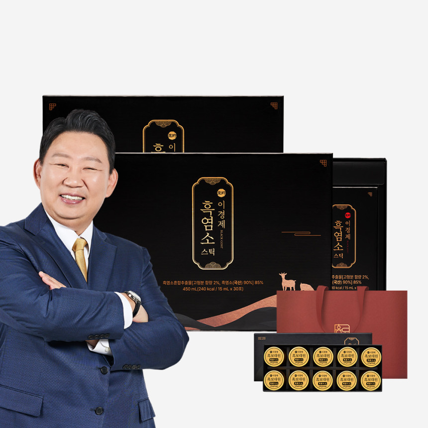 (총 2박스 60포 2개월분) 흑염소 매니아 이경제 흑염소 스틱 액기스 즙 진액 국내산 이경재 30포 15ml, 2개