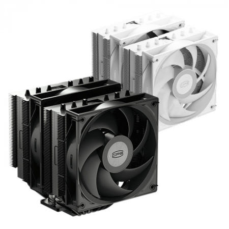 PCCOOLER CPS RT620 PRO 카본스틸 CPU쿨러 (블랙)