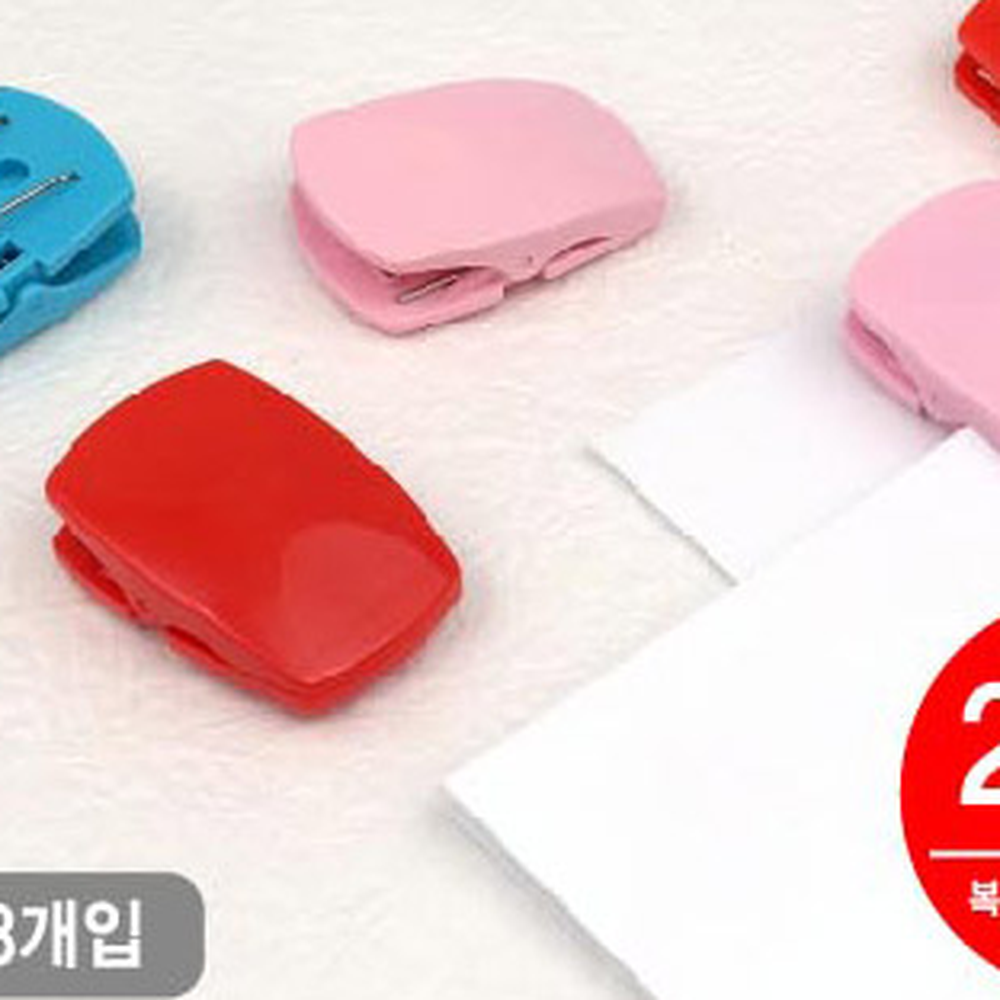 사무실정리파티션크립 미니멀디자인사무용파티션클립 칸막이클립 1개 3개입 - 상세 이미지 3