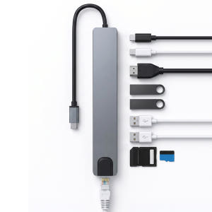 아모란나 C타입 허브 USB 3.0 멀티허브 노트북 맥북 HDMI 8포트... 개봉기 | 실사용 후기 - 상품 이미지 3