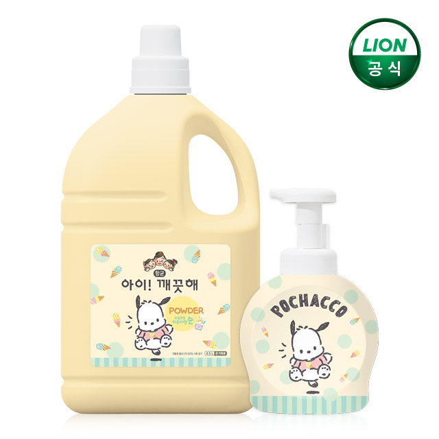 아이깨끗해 X 포차코 대용량 핸드워시 순향 4.5L+490ml 공용기 상품 이미지