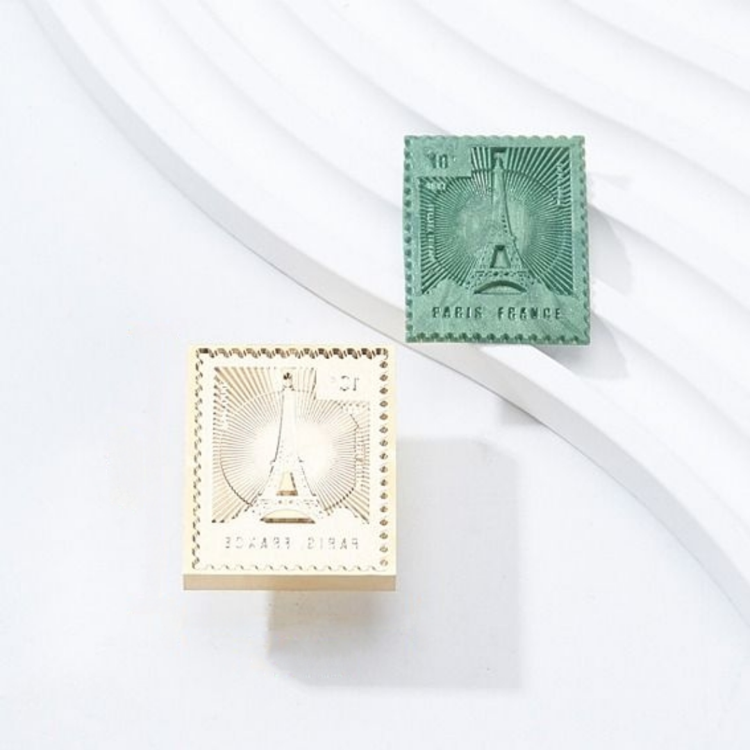 실링왁스 인장 스탬프 우표 테마 프랑스, 2.5cm x 3cm - 상품 이미지
