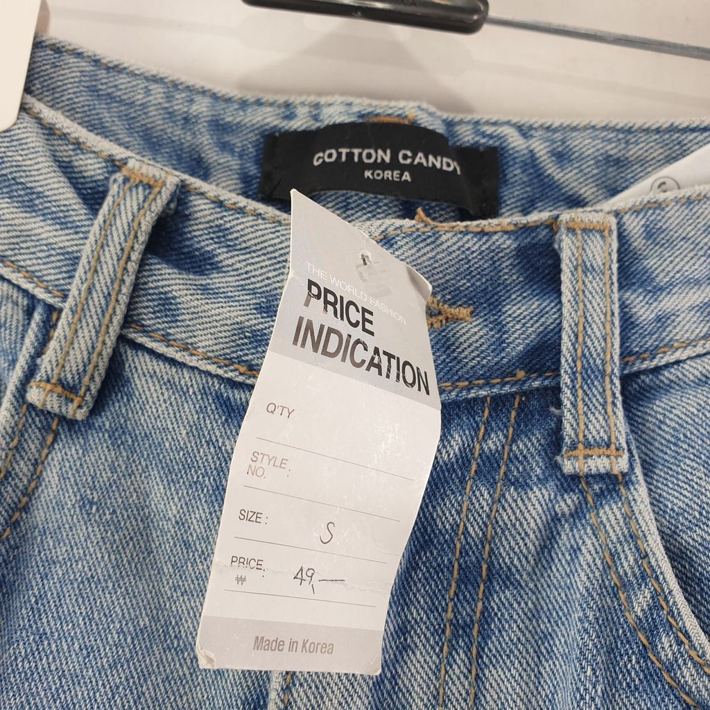 블루 여자 청바지 S 새상품 N4199 이미지 7