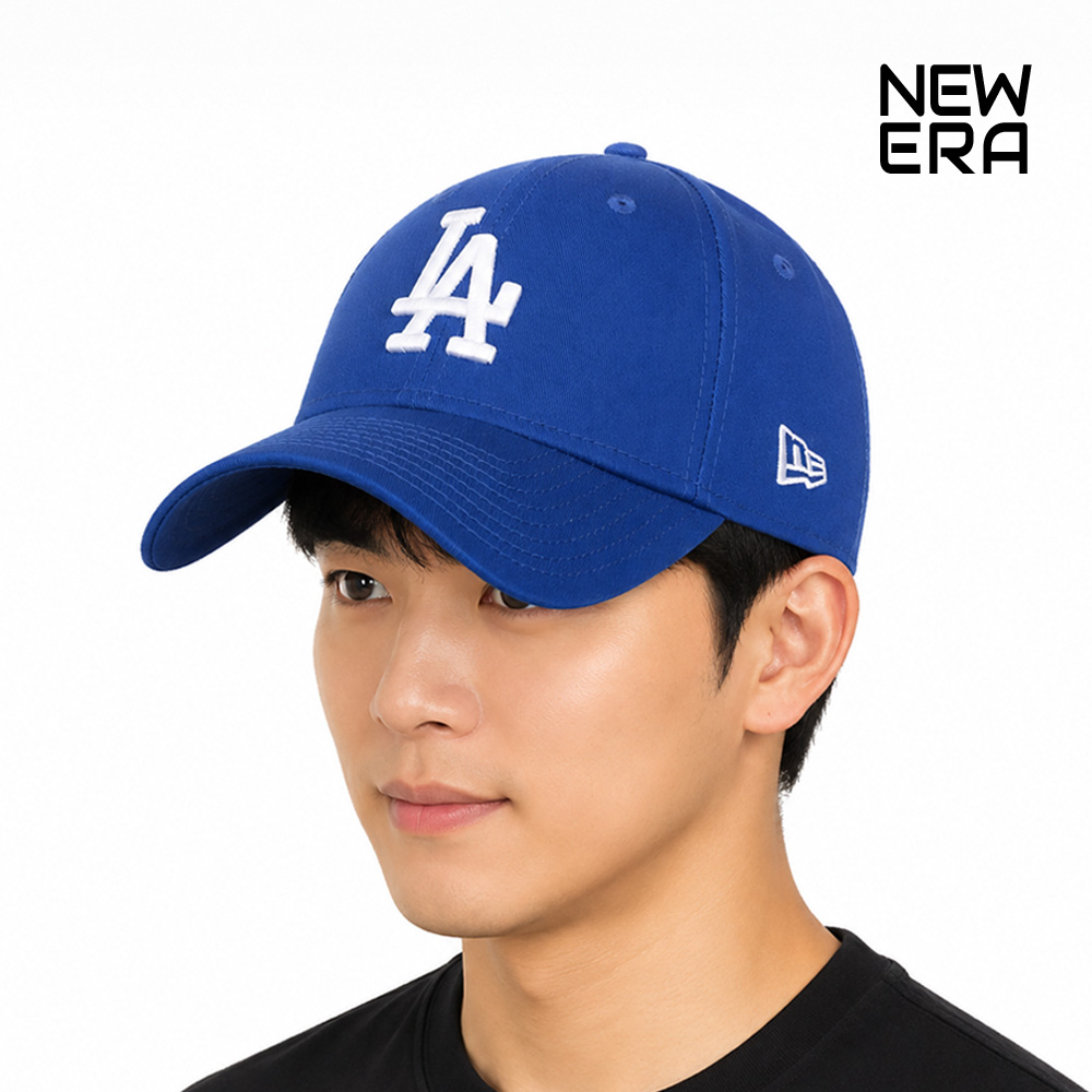 뉴에라 MLB 모자 리그 에센셜 LA 다저스 볼캡 블루 11405492 - 상품 이미지