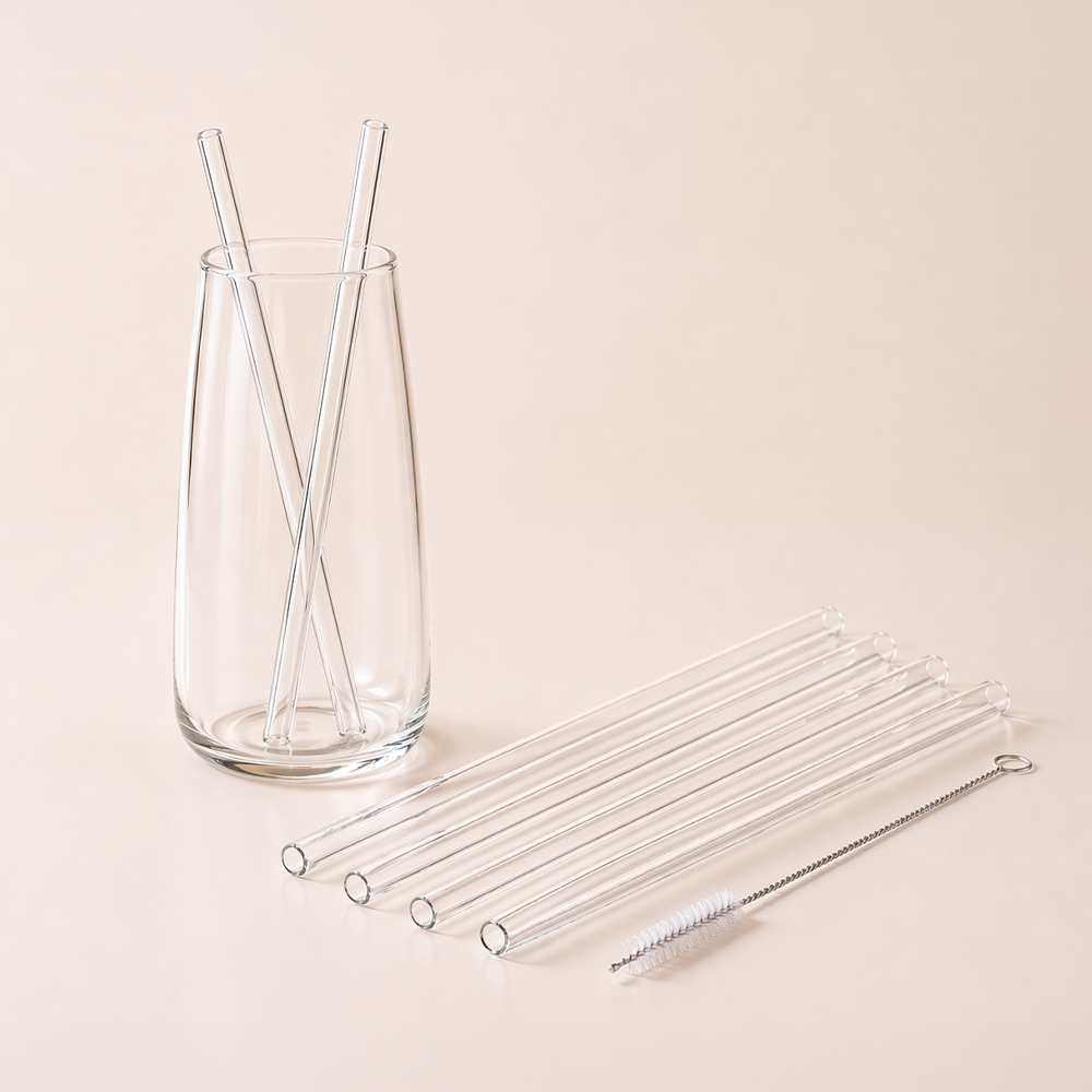 인블룸 트라이탄 빨대 29.5cm 4P + 세척솔 세트 - 상세 이미지 5
