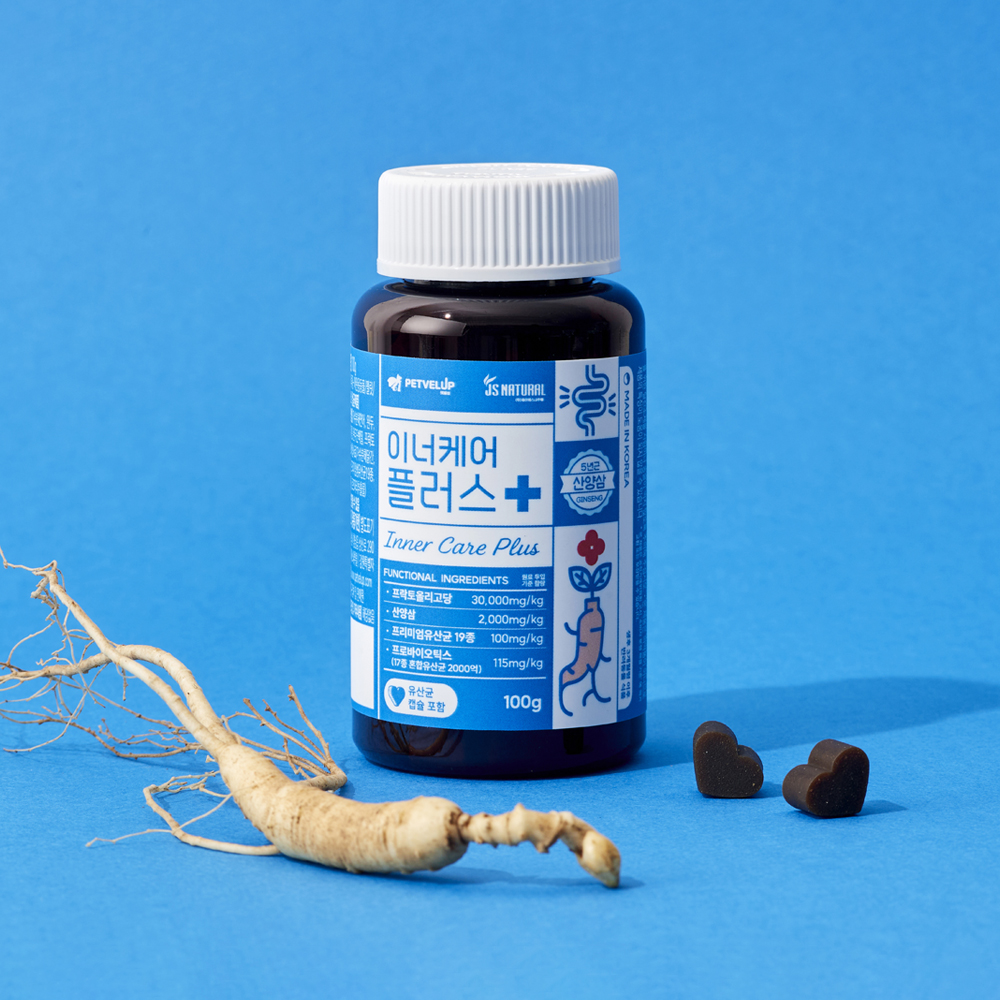 산양삼 케어플러스 이너케어(장건강+유산균), 100g, 1개 - 상세 이미지 3