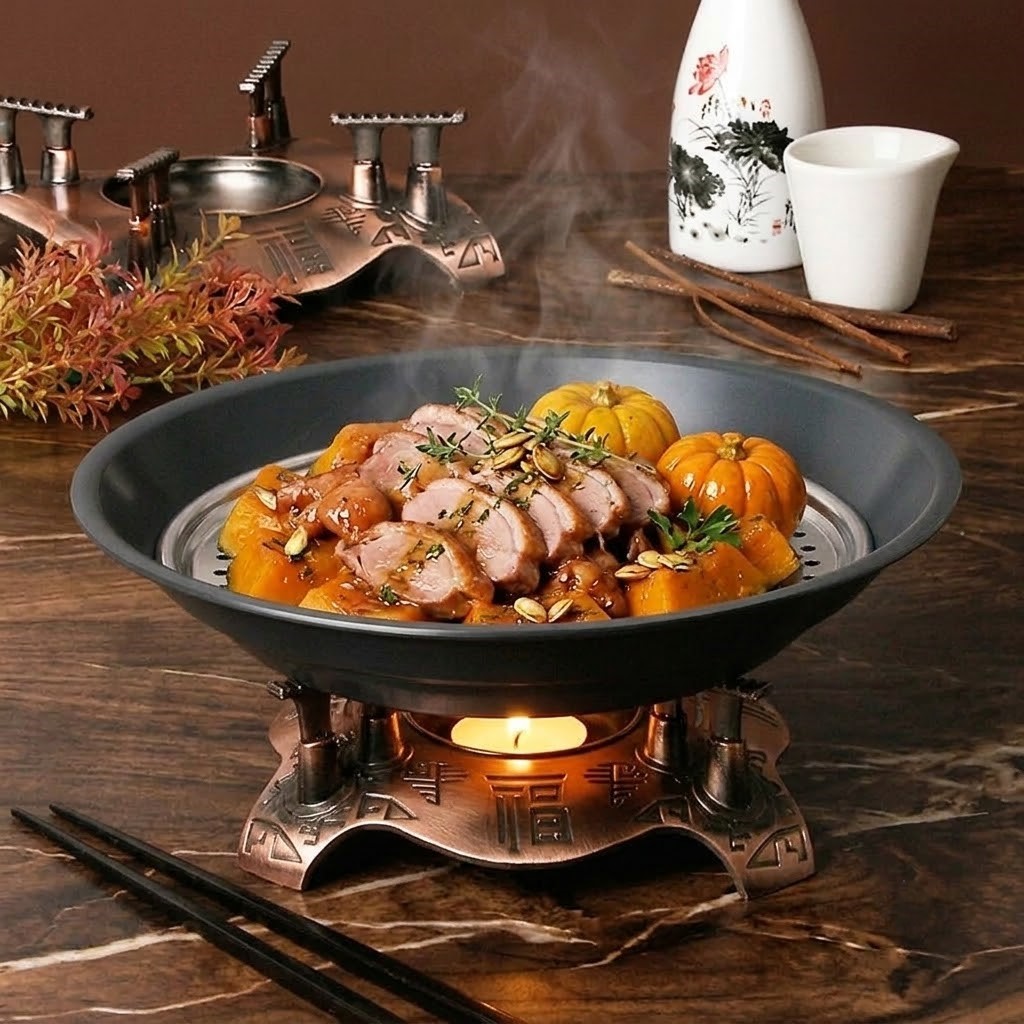 경질 수육 냄비 찜기 소 보쌈 찜냄비 찜채반 이미지 6