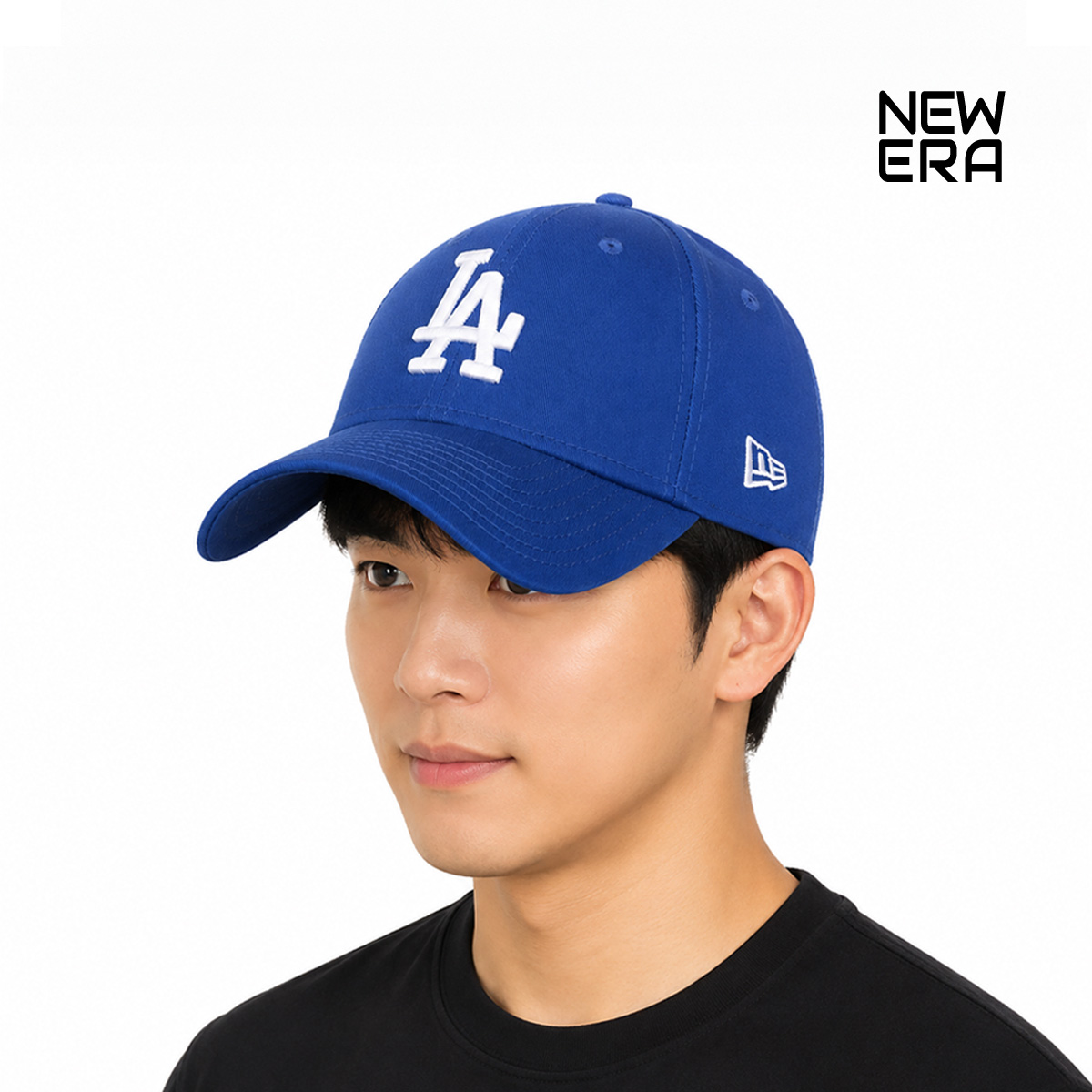 뉴에라 MLB 모자 리그 에센셜 LA 다저스 볼캡 블루 11405492 - 상세 이미지 5