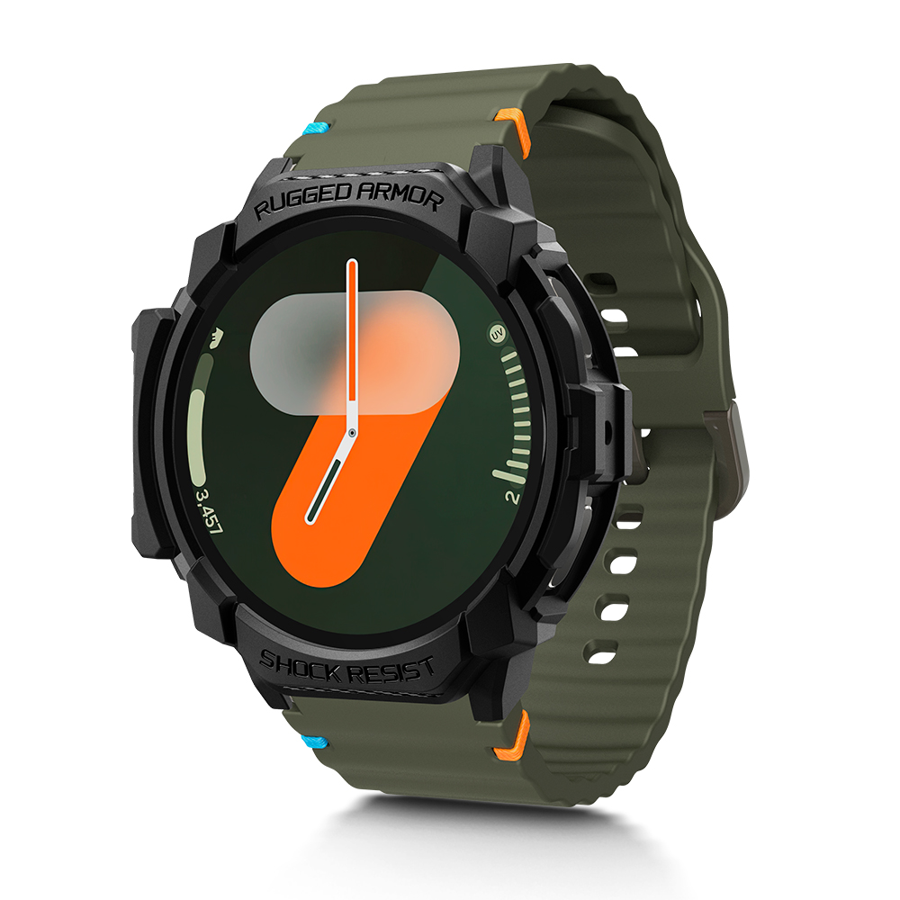 갤럭시워치 케이스 러기드아머 갤럭시 워치7, 44mm, 매트블랙 이미지 4