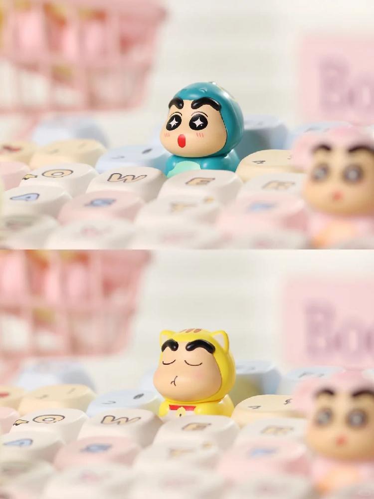 짱구키캡키링 동물 애니멀 시리즈 3D 피규어 2구 키보드 키캡 랜덤 - 상세 이미지 5