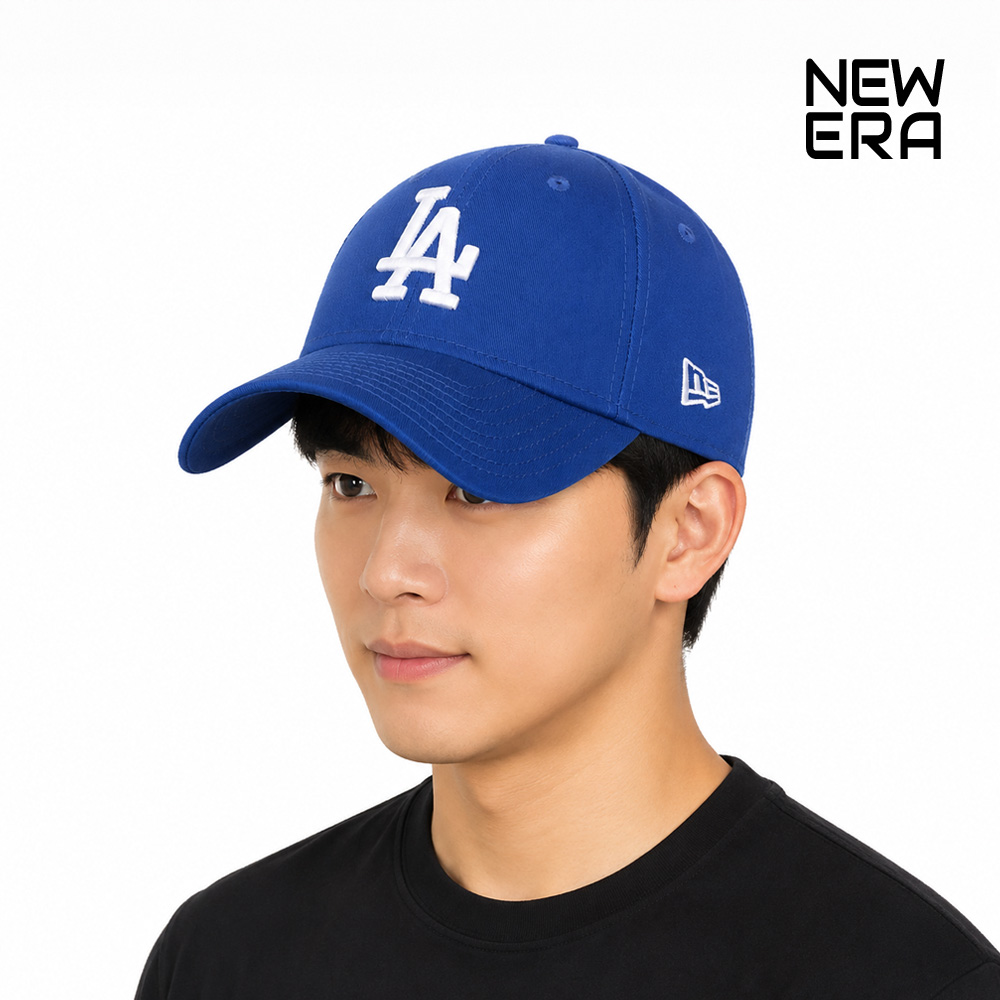 뉴에라 MLB 모자 리그 에센셜 LA 다저스 볼캡 블루 11405492 이미지 6