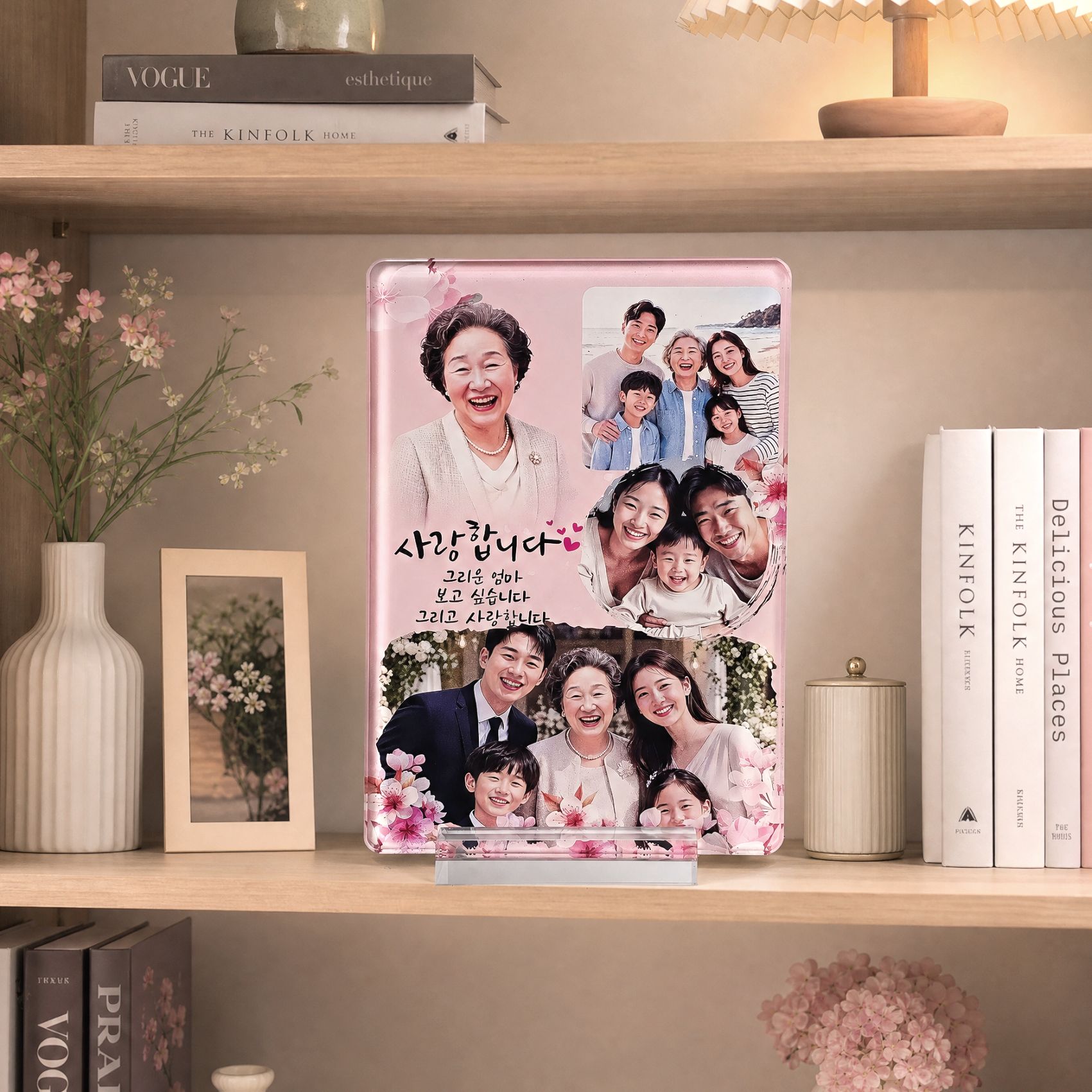 남궁아찌마켓 납골당 크리스탈 위패 포토 사진 추모패 49제 제사 봉안당 영정 맞춤 제작 이미지 7