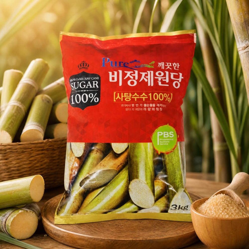 비정제원당 설탕 비정제당 매실청 사탕수수원당 당뇨환자 코스트코 3kg 이미지 1