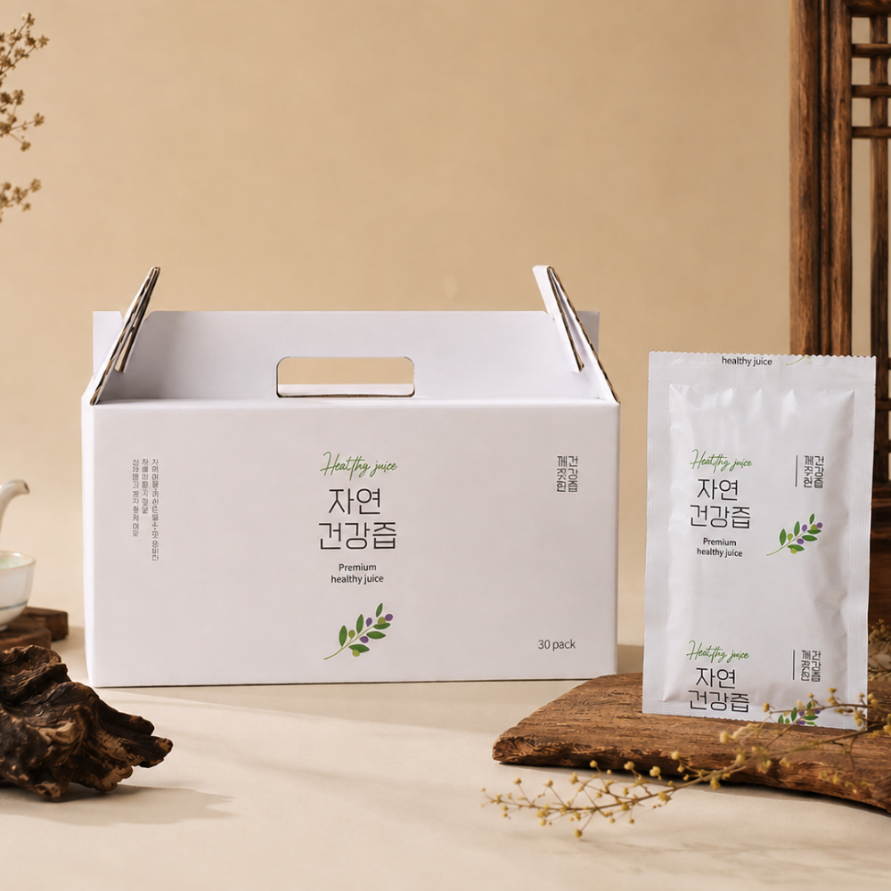 꿀잠차 대추차 수제 대추씨차 전통음료 선물세트 100ml - 상품 이미지