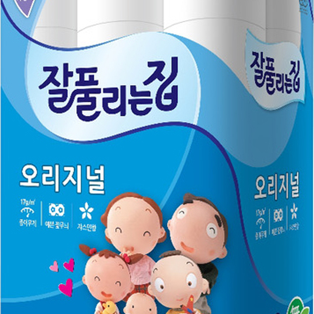 무형광생활필수품두루마리휴지 자스민향리빙필수템롤휴지 잘풀리는집화장실용화장지 - 상세 이미지 2