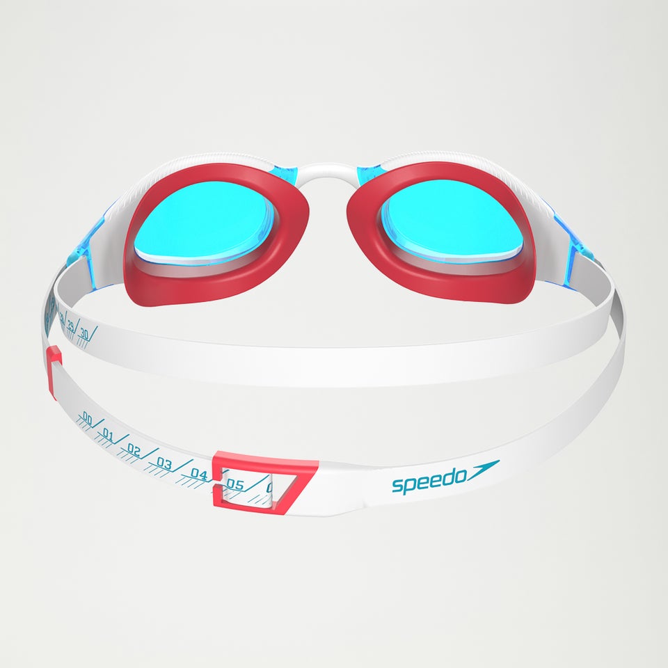스피도 패스트스킨 하이퍼엘리트 수경 White/Blue/Red - 상세 이미지 4