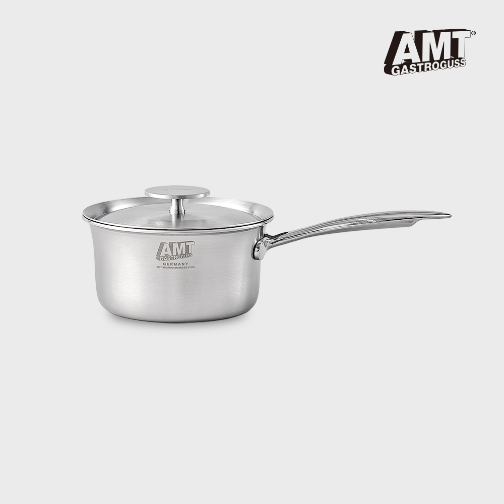 AMT 코닉 316Ti 스텐 통5중 편수 냄비 16cm - 상품 이미지