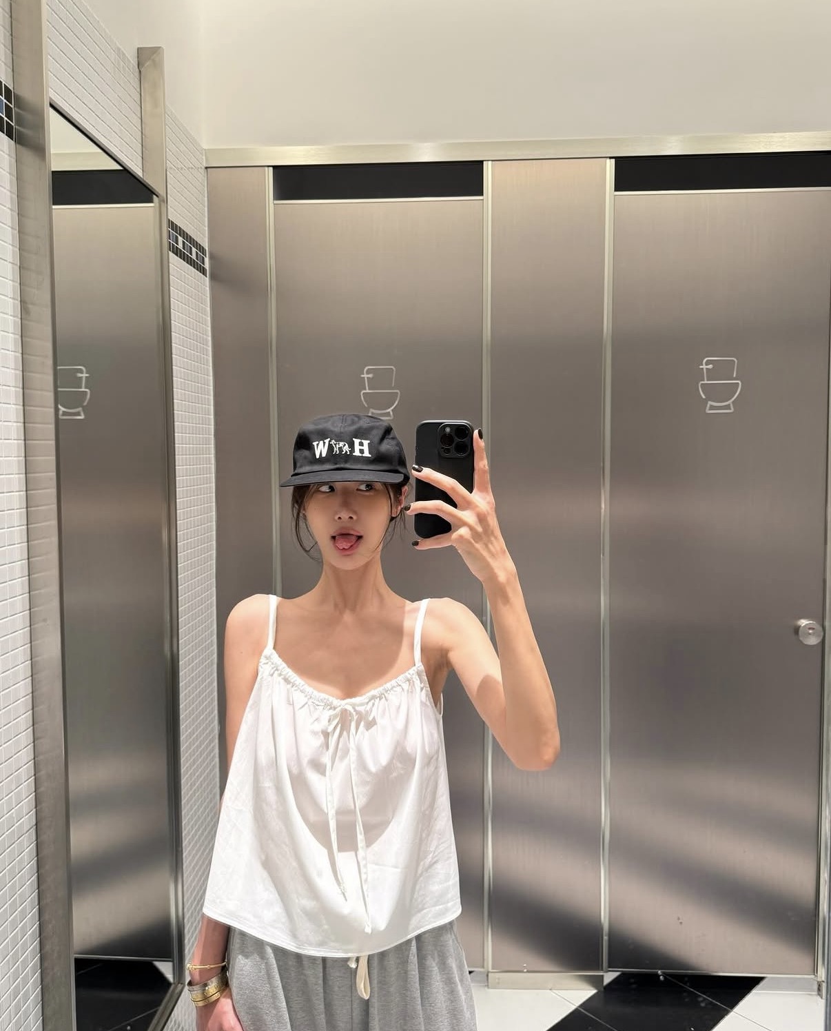 아웃핏 난지 슬립 나시 블라우스 휴양지 휴가룩 이미지 6