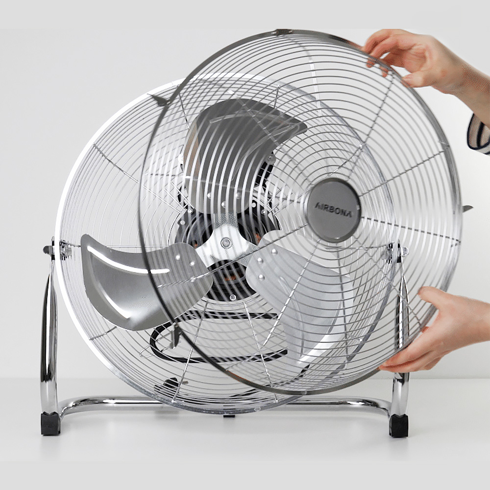 대형선풍기 업소용 공업용 산업용 바닥 앉은뱅이 메탈 선풍기 30cm 이미지 6