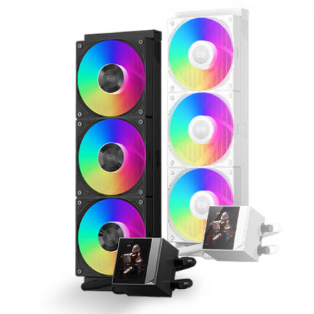 PCCOOLER PCCOOLER CPS DC360 PRO ARGB DISPLAY 수냉 CPU쿨러 (블랙)