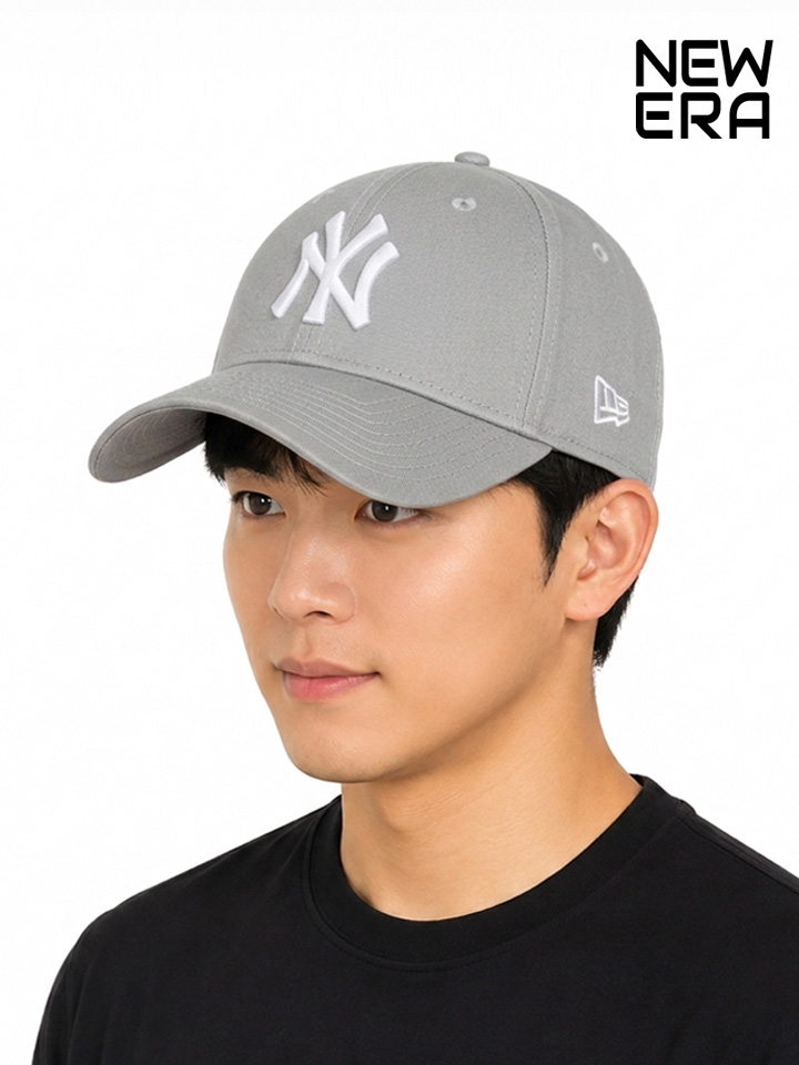 뉴에라 MLB 모자 리그 에센셜 뉴욕 양키스 볼캡 그레이 10531940 - 상세 이미지 4