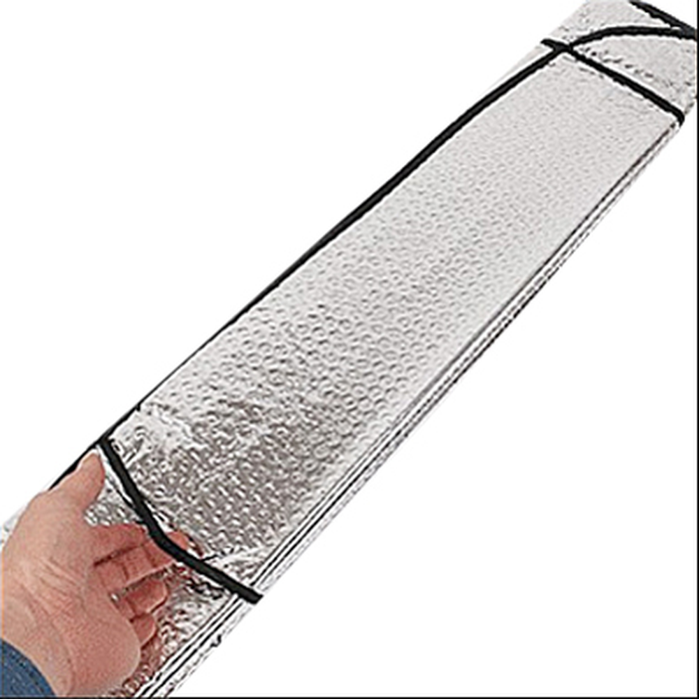 은박지주차필수자동차햇빛가리개 간편설치여름대비 앞유리용차량햇빛가리개 130x60cm - 상세 이미지 2
