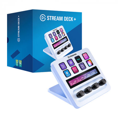 엘가토 Elgato STREAM DECK + WHITE 스트림덱 매크로 영상편집 컨트롤러
