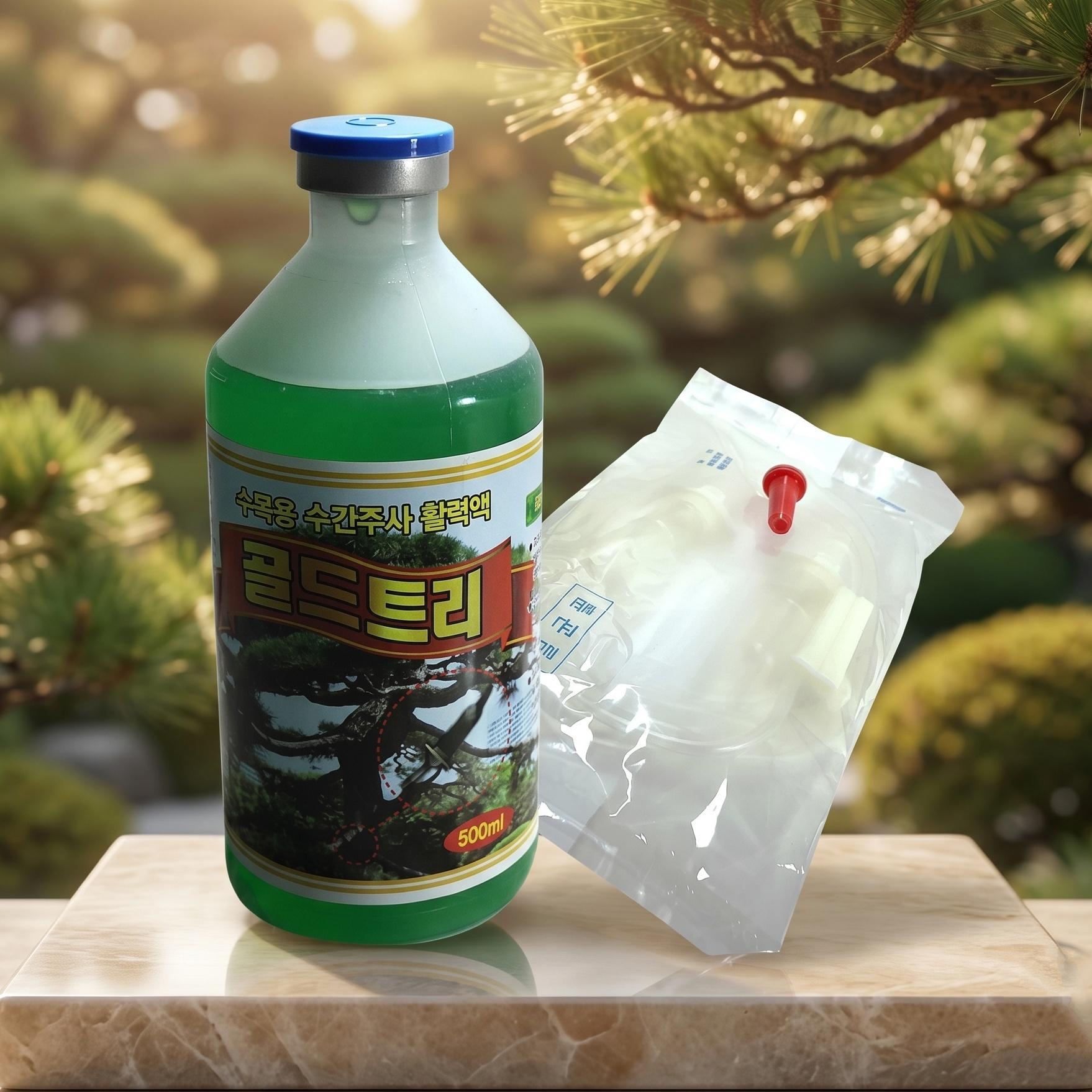 500ml 나무링거 주사액 나무주사 수간주사 수목영양제 - 상품 이미지