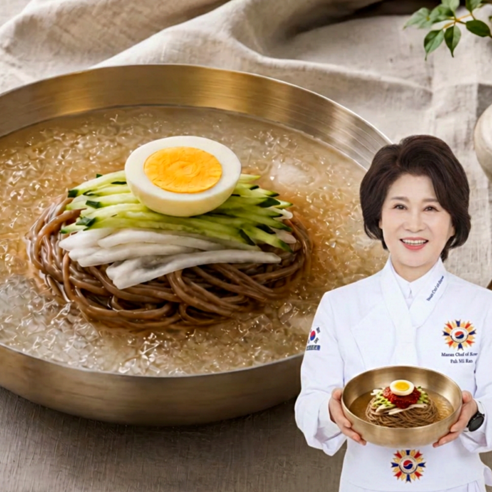 한식대가 명인 박미란의 진미 명인 메밀 막국수 메밀면 10인분 국수면 메밀전병 고기김치전병 - 상세 이미지 2