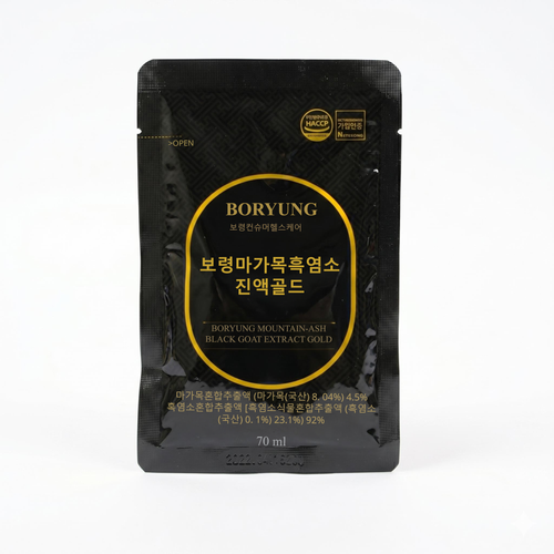 보령 마가목 흑염소 진액 효능 흙염소진액 엑기스 2박스 60포 + 마가목 함유 - 상세 이미지 2